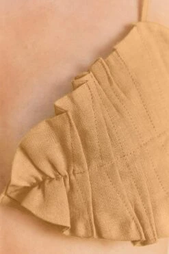 Farm Rio Beige Leaf Crop Top 11 Farm Rio Beige Leaf Crop Top -Farm Rio 309419 04