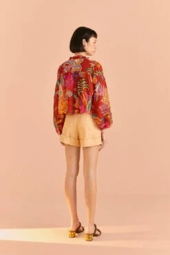 Farm Rio Mystic Bush Blouse 11 Farm Rio Mystic Bush Blouse -Farm Rio 309454 04