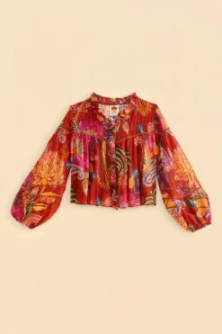 Farm Rio Mystic Bush Blouse 13 Farm Rio Mystic Bush Blouse -Farm Rio 309454 06