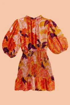 Farm Rio Beige Jungle Panther Lenzing™ Ecovero™ Viscose Mini Dress 13 Farm Rio Beige Jungle Panther Lenzing™ Ecovero™ Viscose Mini Dress -Farm Rio 309469 06