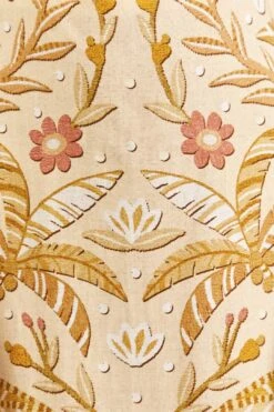 Farm Rio Sand Jungle Chic Midi Dress -Farm Rio 309501 04