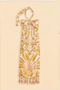 Farm Rio Sand Jungle Chic Midi Dress -Farm Rio 309501 05