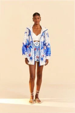 Farm Rio Off-White Jungle Chic Jacket 8 Farm Rio Off-White Jungle Chic Jacket -Farm Rio 309511 02