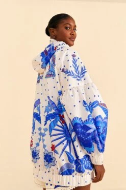 Farm Rio Off-White Jungle Chic Jacket 9 Farm Rio Off-White Jungle Chic Jacket -Farm Rio 309511 03