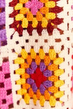 Farm Rio Mixed Crochet Stripes Shirt -Farm Rio 309541 05