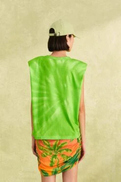 Farm Rio Green Lime Bananas Organic Cotton T-Shirt -Farm Rio 309576 02