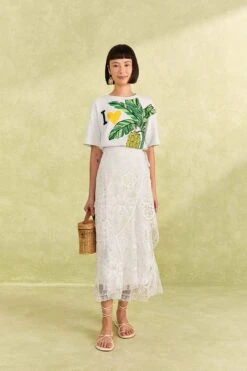 Farm Rio I Heart Bananas Organic Cotton T-Shirt 9 Farm Rio I Heart Bananas Organic Cotton T-Shirt -Farm Rio 309584 02