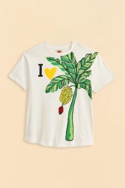 Farm Rio I Heart Bananas Organic Cotton T-Shirt 13 Farm Rio I Heart Bananas Organic Cotton T-Shirt -Farm Rio 309584 06