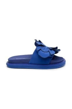 Farm Rio Blue Monstera Anatomic Slide Sandal -Farm Rio 309852 03