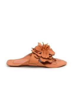 Farm Rio Caramel Flower Flat Sandal 7 Farm Rio Caramel Flower Flat Sandal -Farm Rio 309859 03
