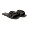 Farm Rio Black Crochet Ruffle Slide Sandal 1 Farm Rio Black Crochet Ruffle Slide Sandal -Farm Rio 309911 01