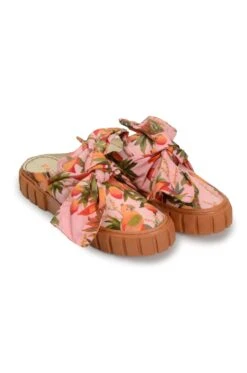 Farm Rio Mango Trees Mule Sneaker With Bow