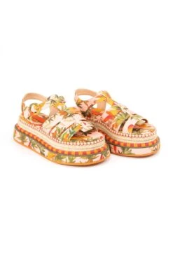 Farm Rio Mango Trees Espadrille Platform Sandal