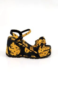 Farm Rio Caramel Bananas Knotted Platform Sandal -Farm Rio 309988 03