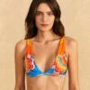 Farm Rio Dewdrop Spectrum Bikini Top 2 Farm Rio Dewdrop Spectrum Bikini Top -Farm Rio 310537 01