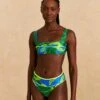 Farm Rio Blue Banana Leaves Bikini Bottom 1 Farm Rio Blue Banana Leaves Bikini Bottom -Farm Rio 310563 01
