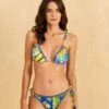 Farm Rio Bahia Mixed Scarves Side Tie Bikini Bottom 2 Farm Rio Bahia Mixed Scarves Side Tie Bikini Bottom -Farm Rio 310570 01