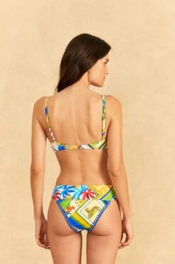Farm Rio Bahia Mixed Scarves Underwire Bikini Top 10 Farm Rio Bahia Mixed Scarves Underwire Bikini Top -Farm Rio 310572 04