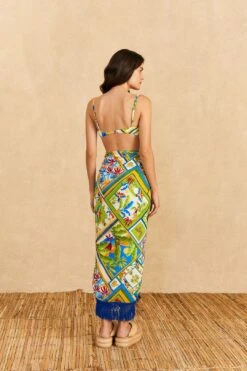 Farm Rio Bahia Mixed Scarves Sarong 12 Farm Rio Bahia Mixed Scarves Sarong -Farm Rio 310575 04