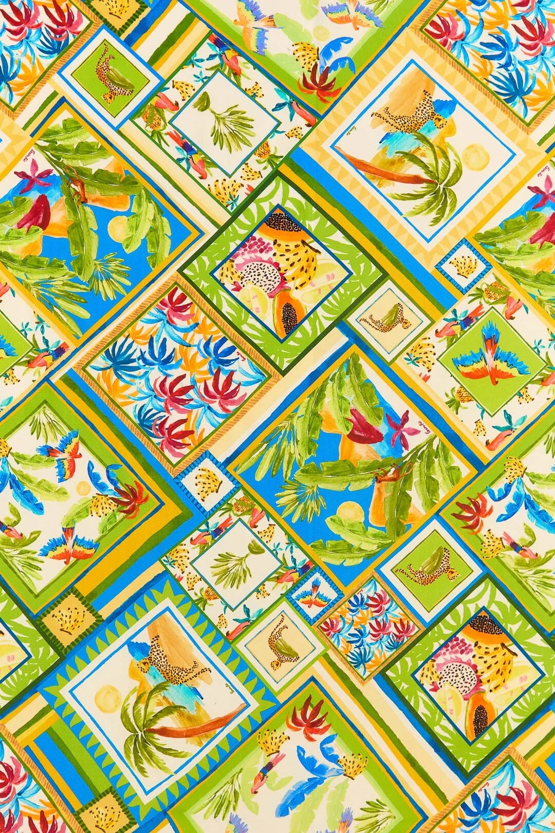 Farm Rio Bahia Mixed Scarves Sarong 9 Farm Rio Bahia Mixed Scarves Sarong - Image 7