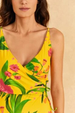 Farm Rio Romantic Garden Double One-Piece Swimsuit 11 Farm Rio Romantic Garden Double One-Piece Swimsuit -Farm Rio 310597 03