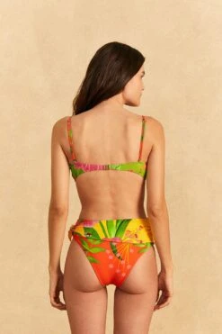 Farm Rio Romantic Garden High Waisted Bikini Bottom -Farm Rio 310601 03
