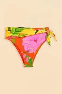 Farm Rio Romantic Garden High Waisted Bikini Bottom -Farm Rio 310601 04