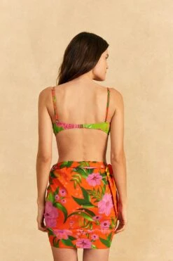 Farm Rio Romantic Garden Cover-Up Skirt 9 Farm Rio Romantic Garden Cover-Up Skirt -Farm Rio 310602 03