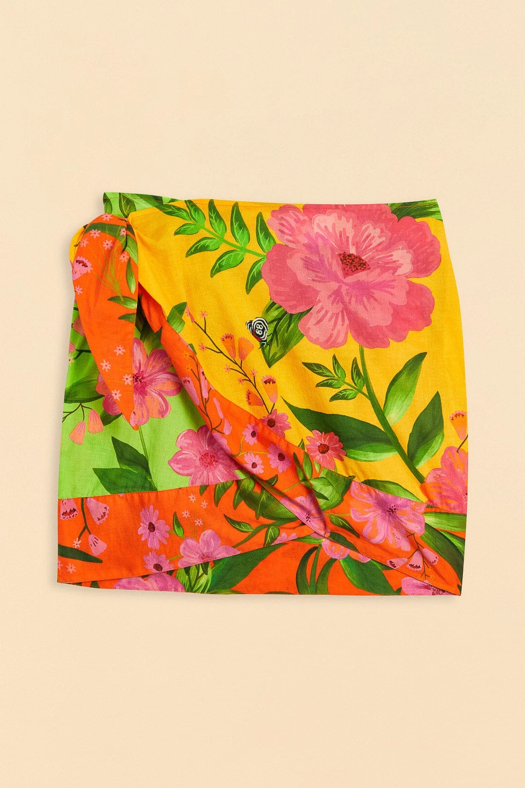 Farm Rio Romantic Garden Cover-Up Skirt 7 Farm Rio Romantic Garden Cover-Up Skirt - Image 5