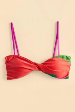 Farm Rio Colorful Leaves Bikini Top -Farm Rio 310630 05