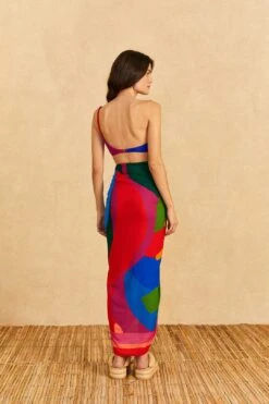 Farm Rio Colorful Leaves Sarong 13 Farm Rio Colorful Leaves Sarong -Farm Rio 310637 04