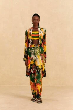 Farm Rio Tropittalist Multicolor Pants