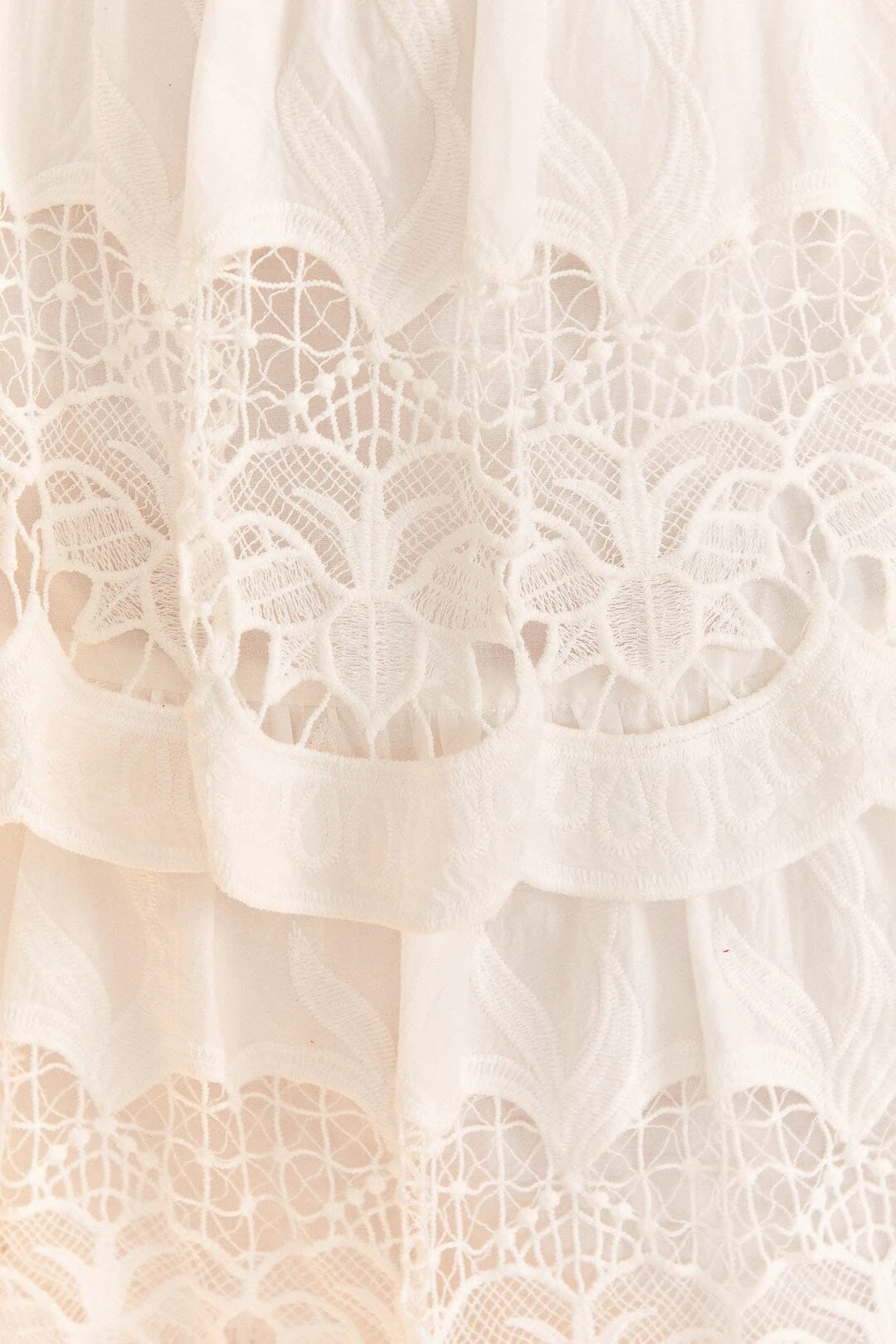 Farm Rio White Lace Midi Skirt 7 Farm Rio White Lace Midi Skirt - Image 5