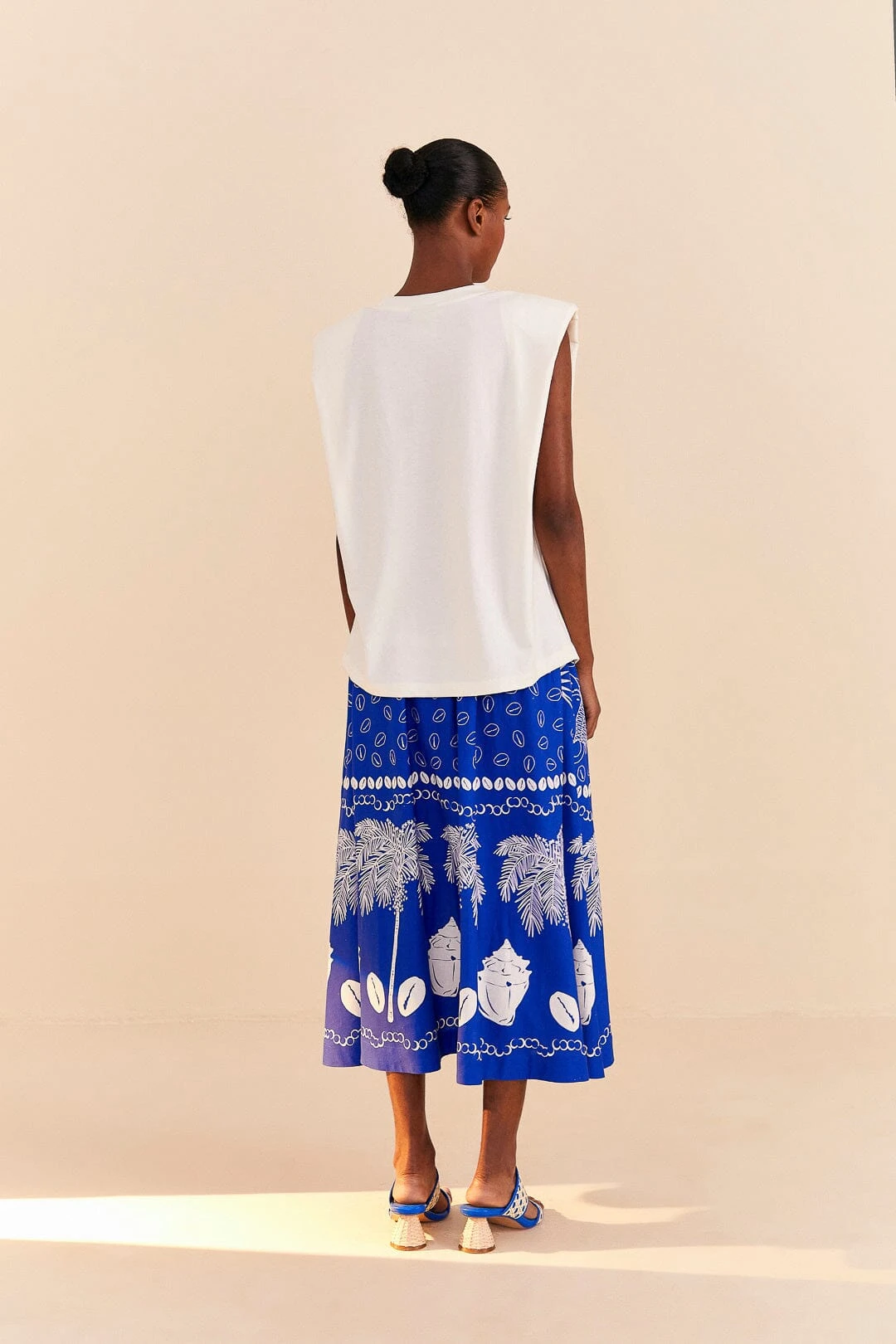 Farm Rio Festa Do Mar Organic Cotton T-Shirt 6 Farm Rio Festa Do Mar Organic Cotton T-Shirt - Image 4