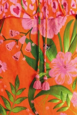 Farm Rio Romantic Garden & Leopard Pop Short Cover-Up 12 Farm Rio Romantic Garden & Leopard Pop Short Cover-Up -Farm Rio 310679 05