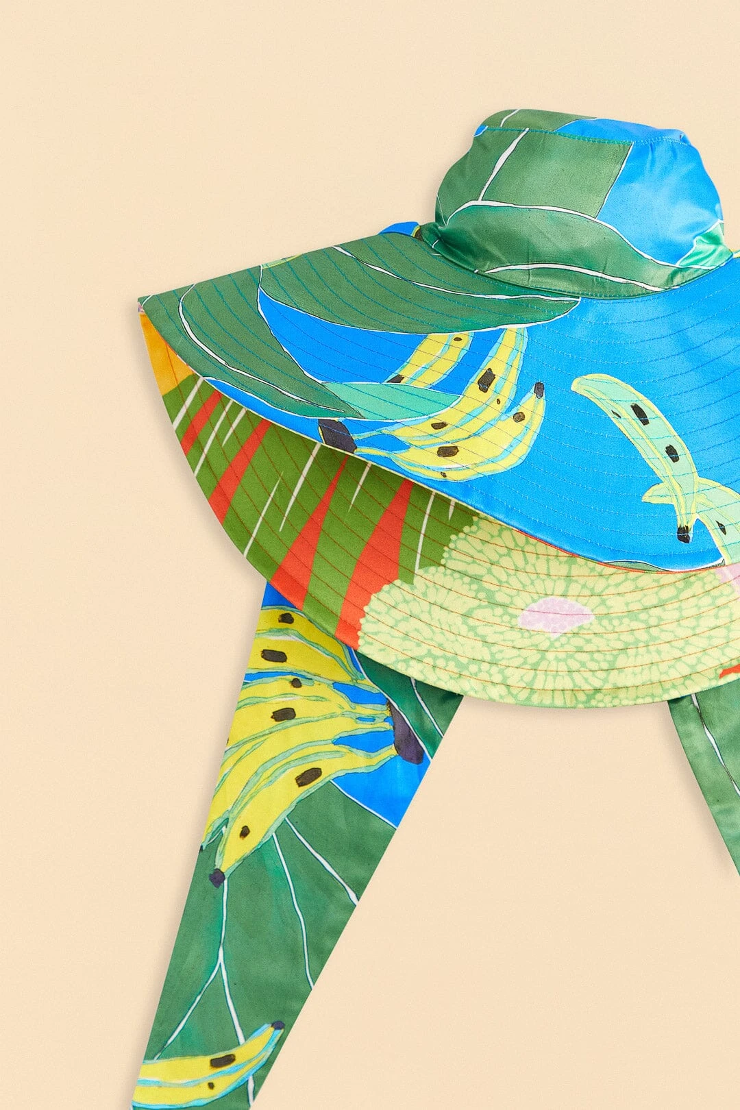 Farm Rio Neon Floral Hat 6 Farm Rio Neon Floral Hat - Image 4