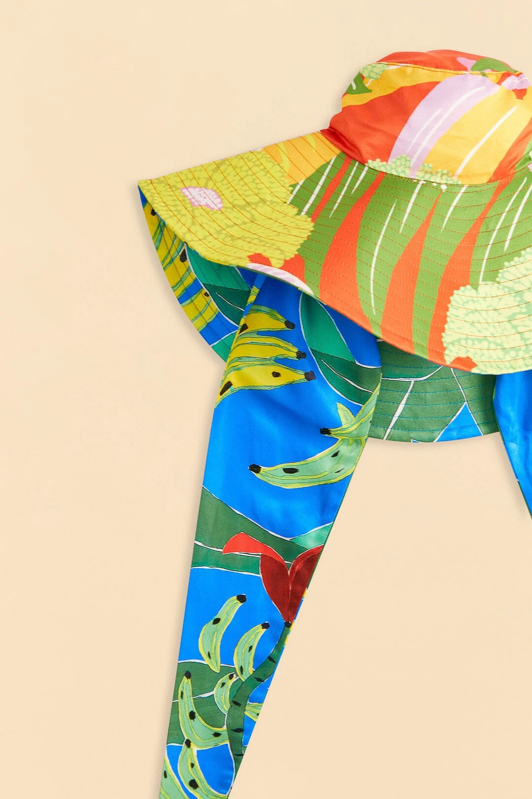 Farm Rio Neon Floral Hat 4 Farm Rio Neon Floral Hat - Image 2