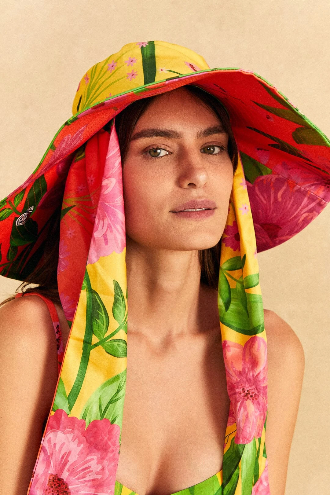 Farm Rio Romantic Garden Hat 3 Farm Rio Romantic Garden Hat