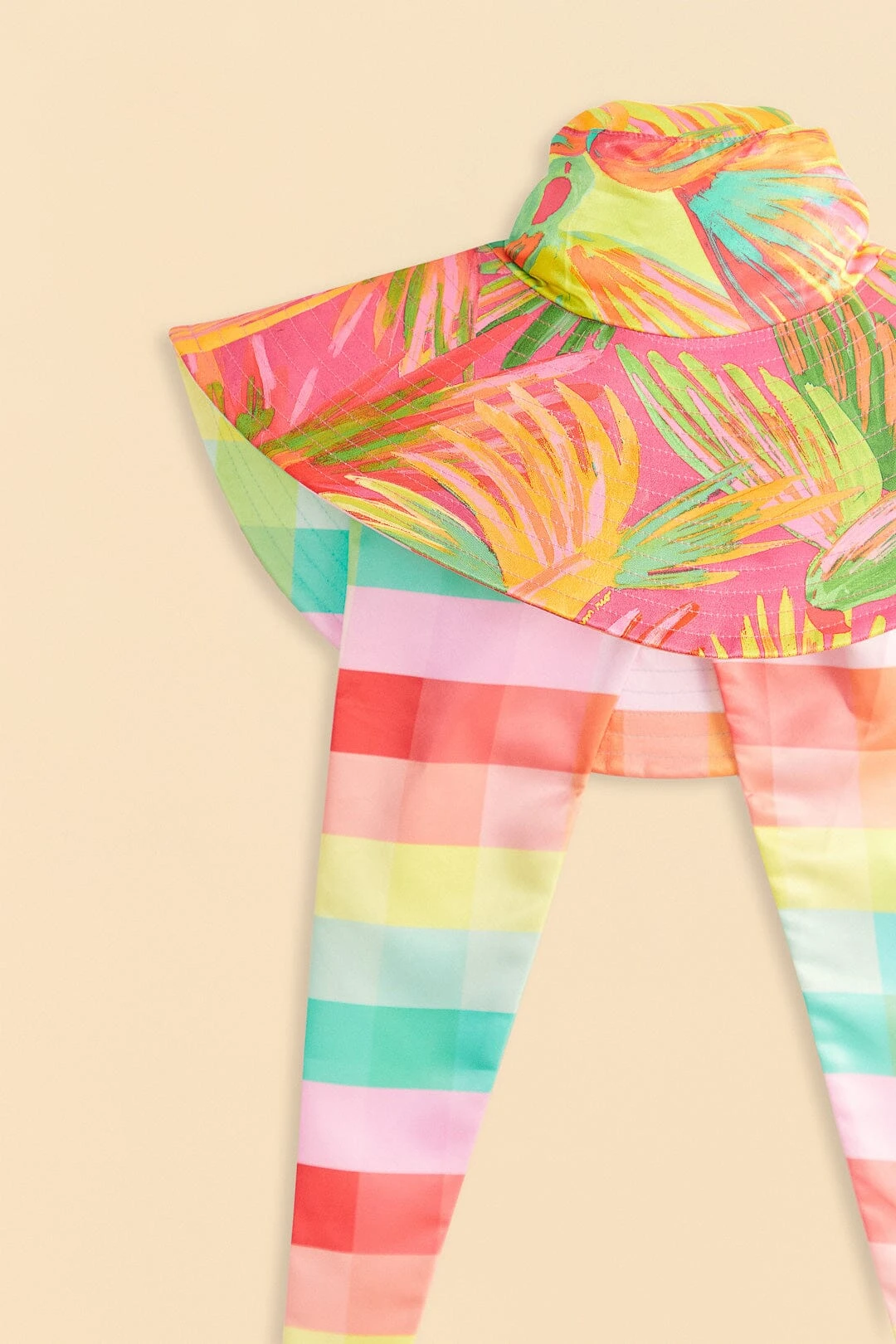 Farm Rio Lime Painted Birds Hat 7 Farm Rio Lime Painted Birds Hat - Image 5