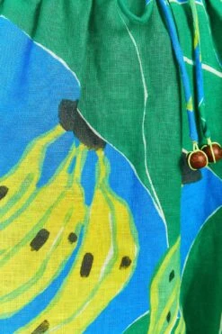 Farm Rio Blue Banana Leaves Shorts -Farm Rio 310902 05