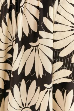 Farm Rio Black Copacabana Bow Midi Skirt 13 Farm Rio Black Copacabana Bow Midi Skirt -Farm Rio 311375 06