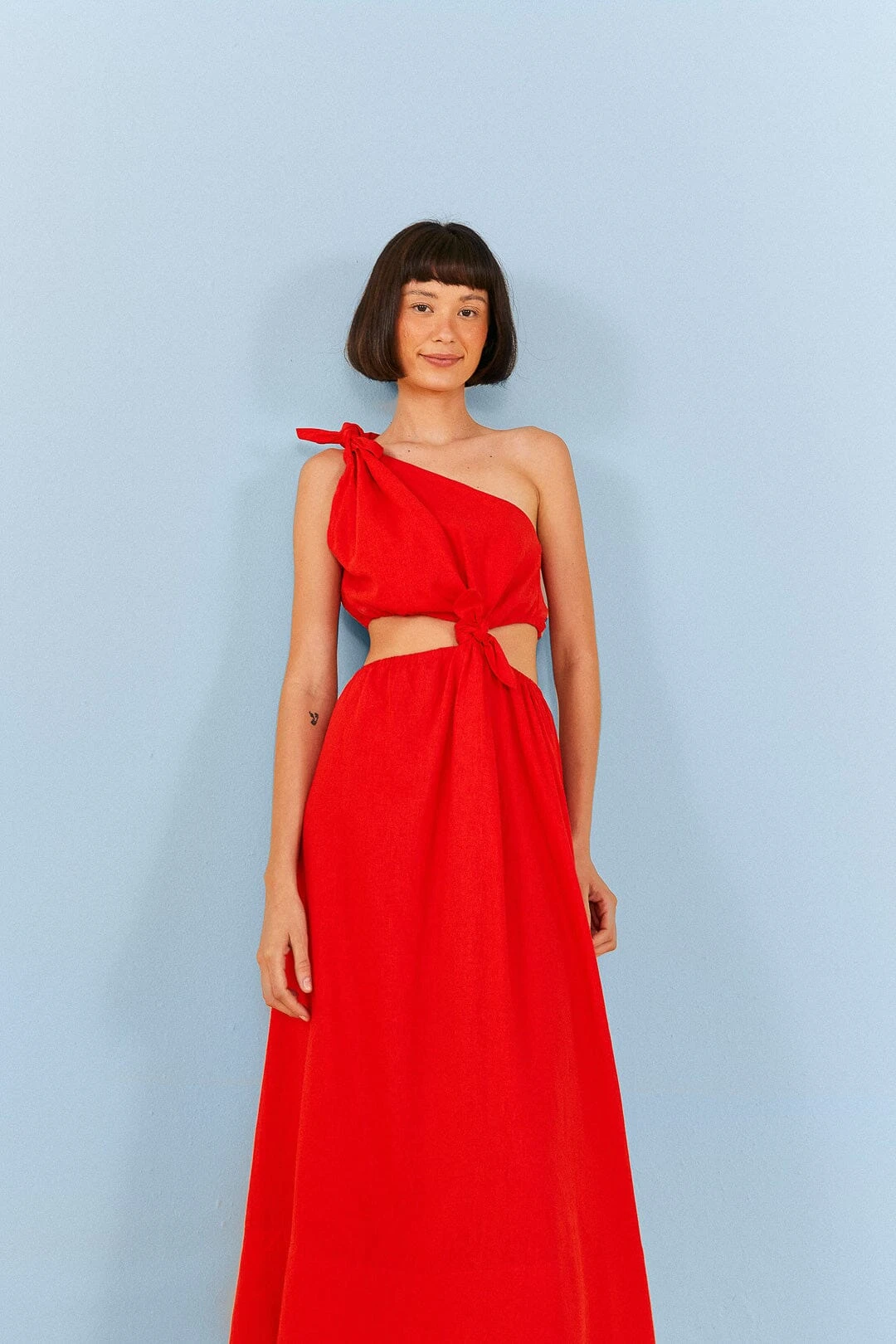 Red Knot Midi Dress 4 Red Knot Midi Dress - Image 2