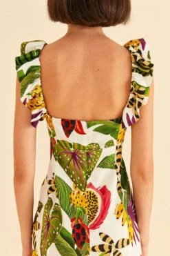 Farm Rio Striped Forest Mini Dress -Farm Rio 311388 02