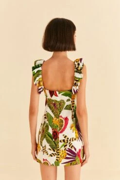 Farm Rio Striped Forest Mini Dress -Farm Rio 311388 05