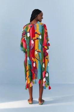 Farm Rio Wonderful Toucans Cover Up -Farm Rio 311538 05