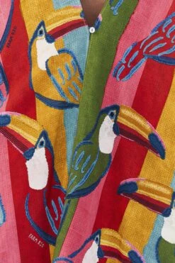 Farm Rio Wonderful Toucans Cover Up -Farm Rio 311538 06