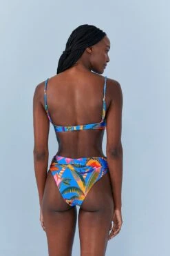 Farm Rio Blue Macaw Party Crochet Bikini Top -Farm Rio 311539 04