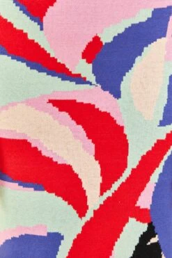 Farm Rio Colorful Monstera Knit Dress 10 Farm Rio Colorful Monstera Knit Dress -Farm Rio 311550 04