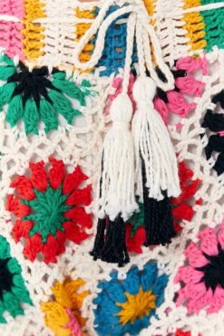 Farm Rio Multi Circles Crochet Shorts -Farm Rio 311562 04