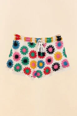 Farm Rio Multi Circles Crochet Shorts -Farm Rio 311562 06